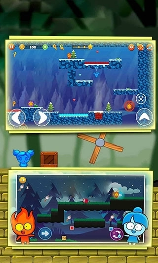 冰火人大逃亡小游戏(2)