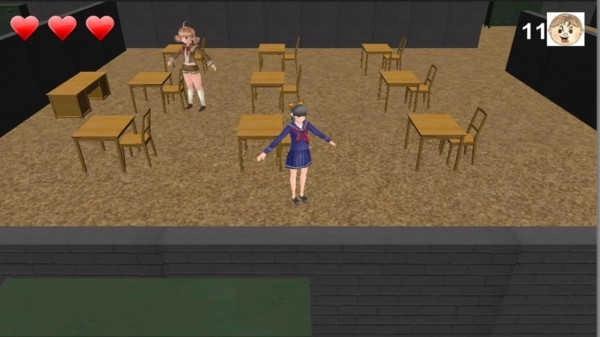 高中女生校园大战3(1)