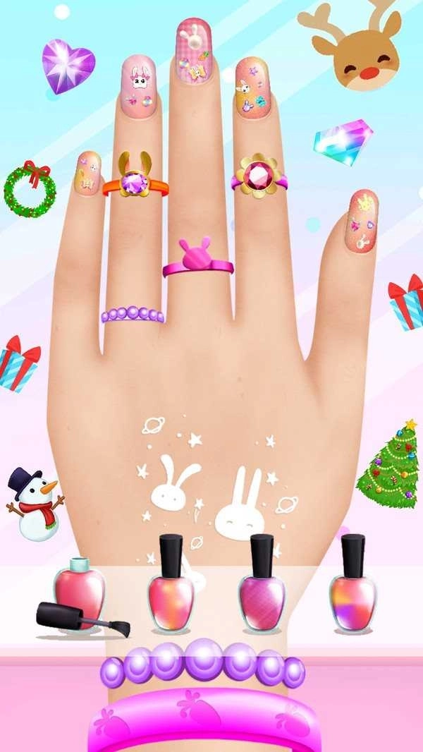 奇妙公主梦幻美甲(2)