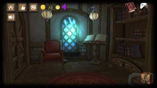 逃离神秘魔法师的家(2)