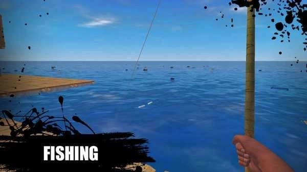 木筏生存逃离鲨鱼(3)