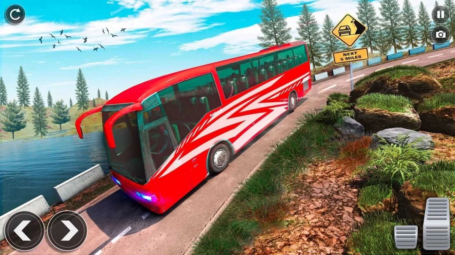 越野巴士驾驶2026游戏(Offroad Bus Simulator)图3