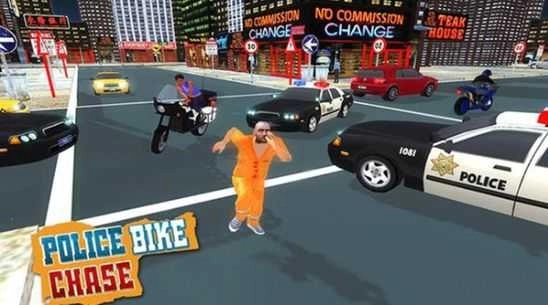 警察自行车警察城(2)