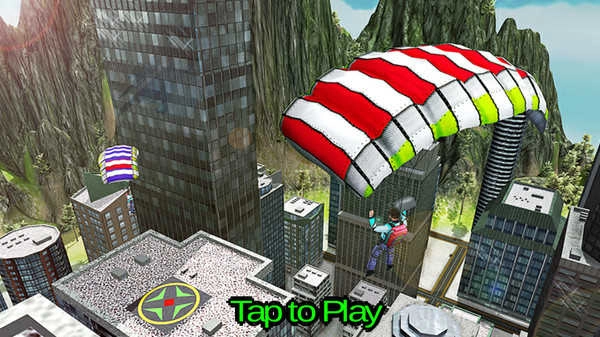 空中特技飞机跳伞图2