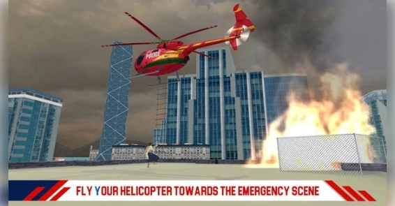 消防直升机救援(4)