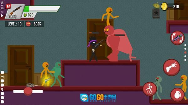 火柴人大战僵尸图1