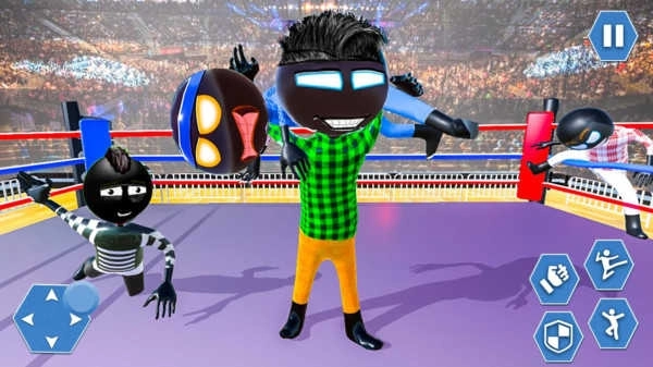 火柴人摔跤模拟(3)
