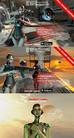 模拟3d女机器人(RobotKati)图2