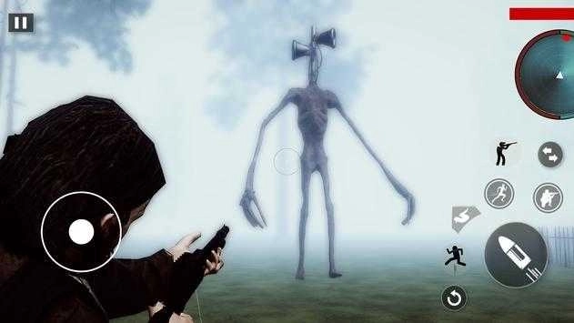 一个可怕的鬼老师(Siren Head haunted house)(2)