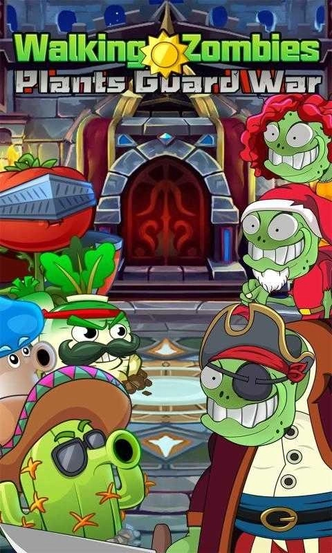 行尸走肉植物守卫战(Walking Zombies-Plants Guard War)