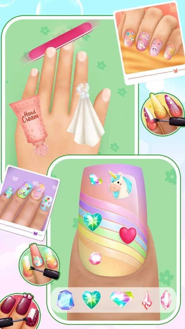 奇妙公主梦幻美甲(3)