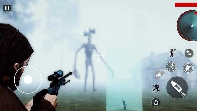 一个可怕的鬼老师(Siren Head haunted house)(1)