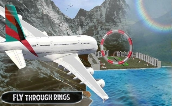 城市飞行驾驶员模拟器(Flying Plane Flight Simulator 3D)图2