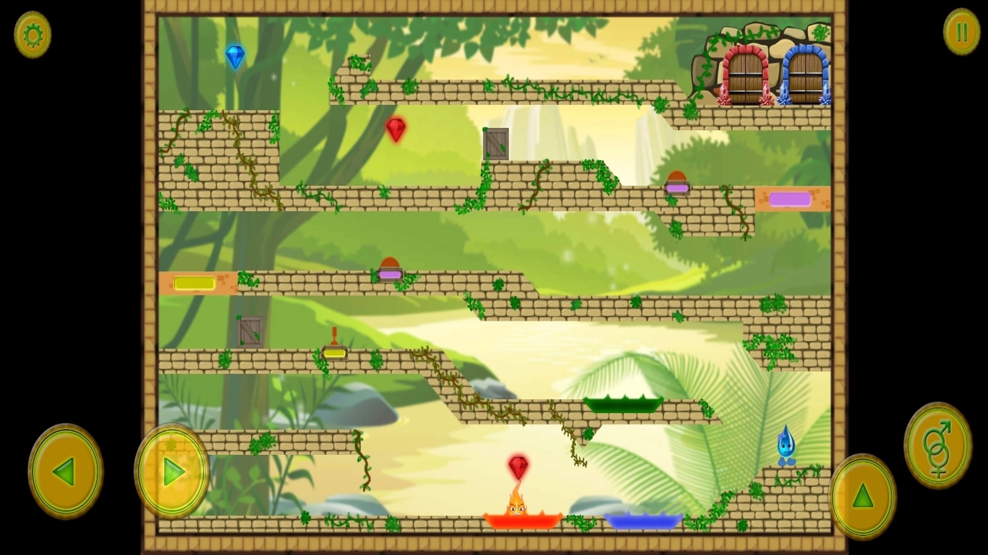 森林冰火人森林神殿游戏图1