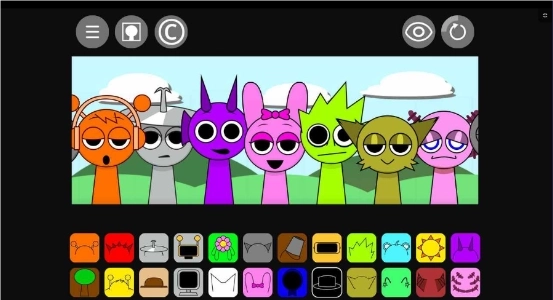 节奏盒子Sprunki x Rejecz