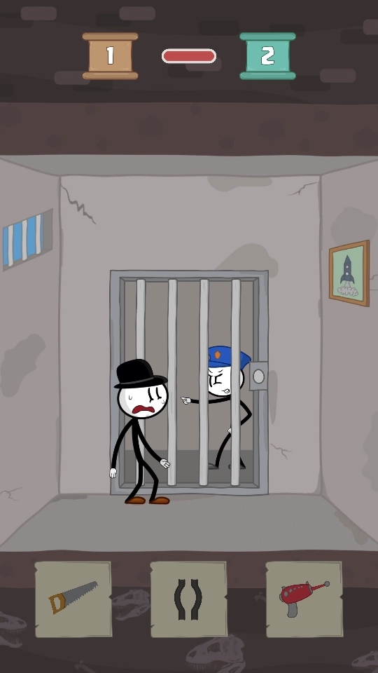 逃离监狱火柴人9图3