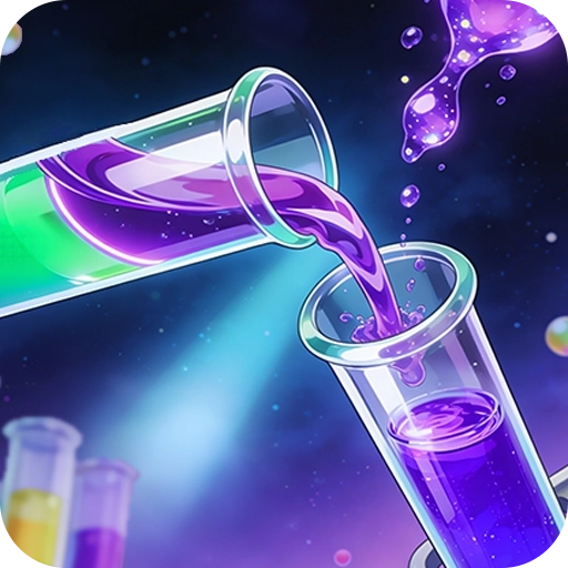 七彩水排序游戏