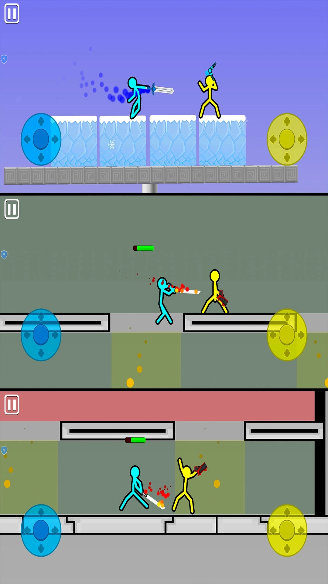 跳跃忍者：双人Party游戏图2