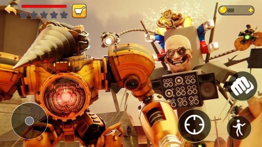 马桶人大战时钟人游戏图2