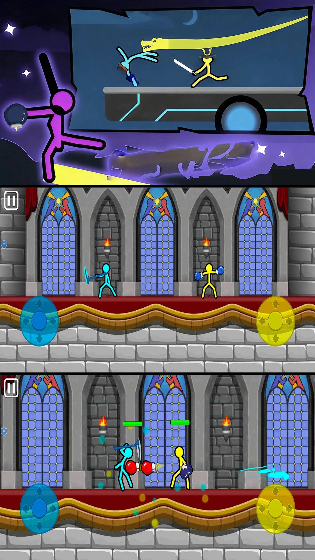 跳跃忍者：双人Party游戏图1