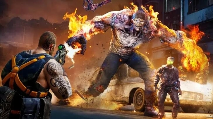 英雄射击僵尸末日游戏