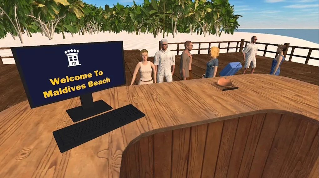 海滩酒店模拟器3D（Beach Hotel Simulator 3D）游戏图3