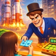 太空港大亨：放置经营（Ticket Rush : Station Idle）游戏