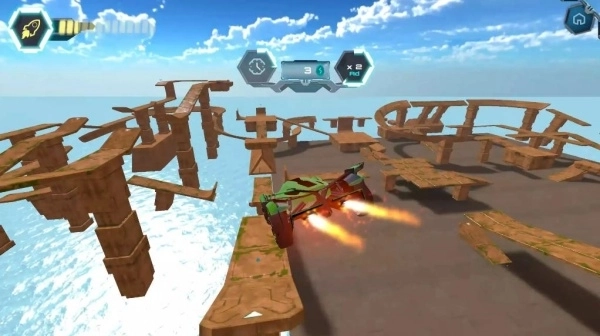 火箭赛车速度驾驶图1