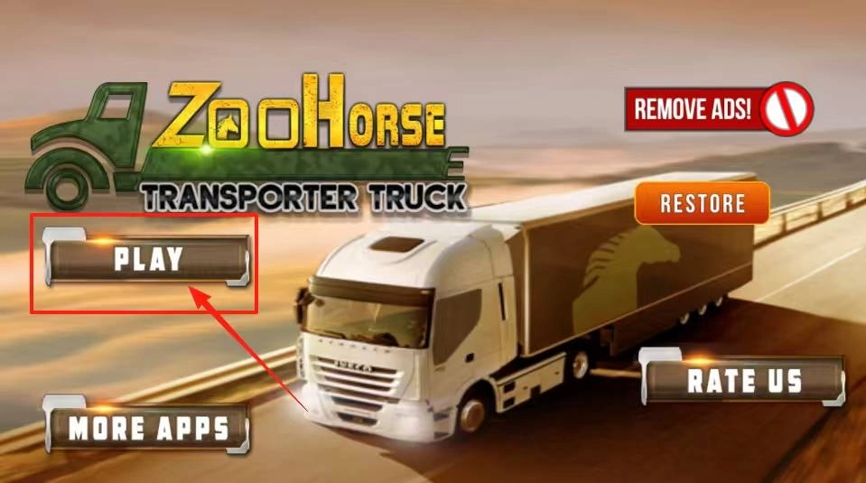 模拟野马动物园运输卡车(2)