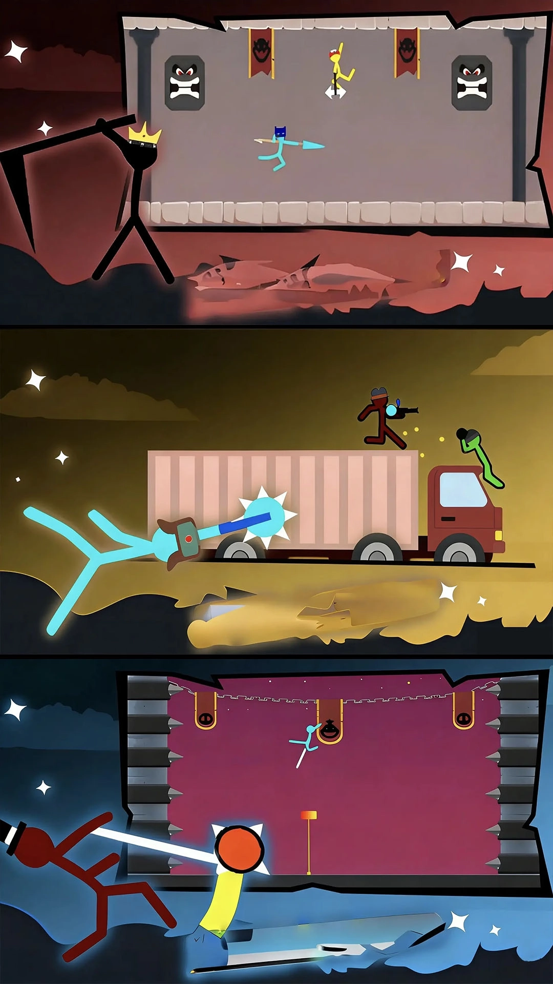 跳跃忍者：双人Party游戏图3