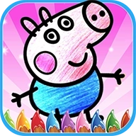 小猪佩奇画画世界游戏