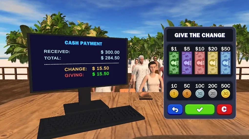 海滩酒店模拟器3D（Beach Hotel Simulator 3D）游戏图2