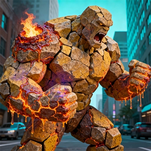 石头人合体游戏