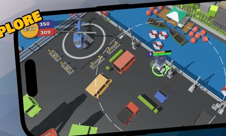 龙卷风对决战斗竞技场(1)