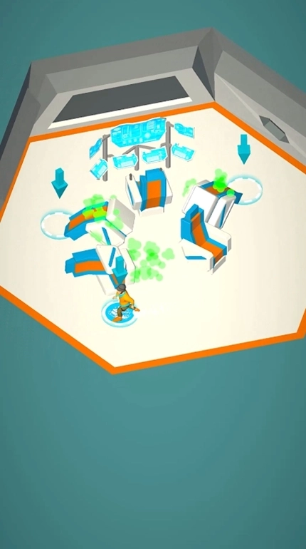 太空港大亨：放置经营（Ticket Rush : Station Idle）游戏图3