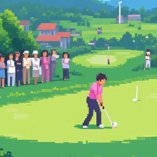 火柴人高尔夫之战游戏