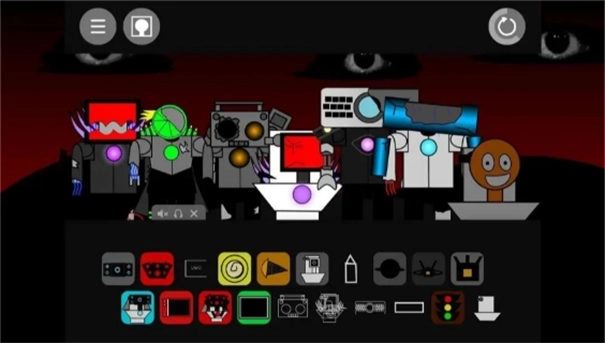 节奏盒子Sprunki泰坦联盟图1