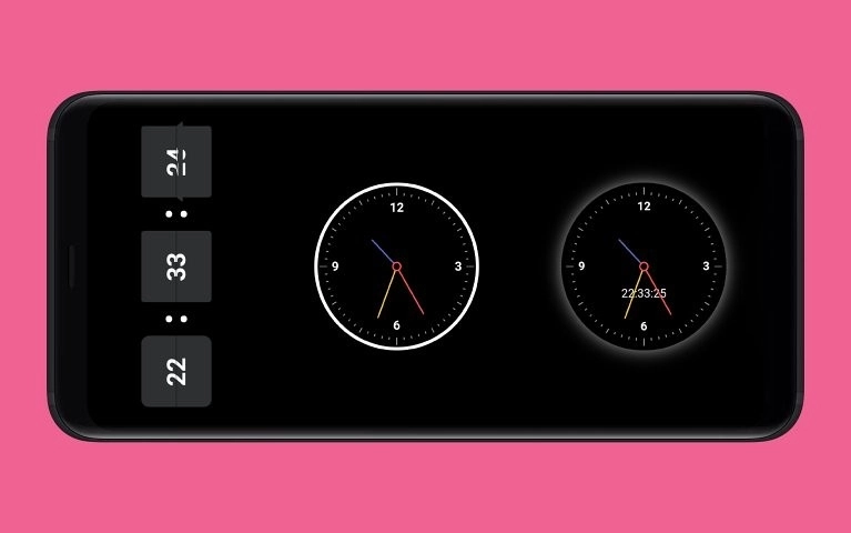 Flutter全屏时钟图3