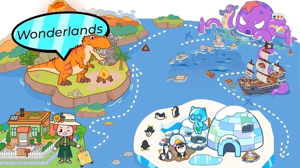 啊哈世界正版图2