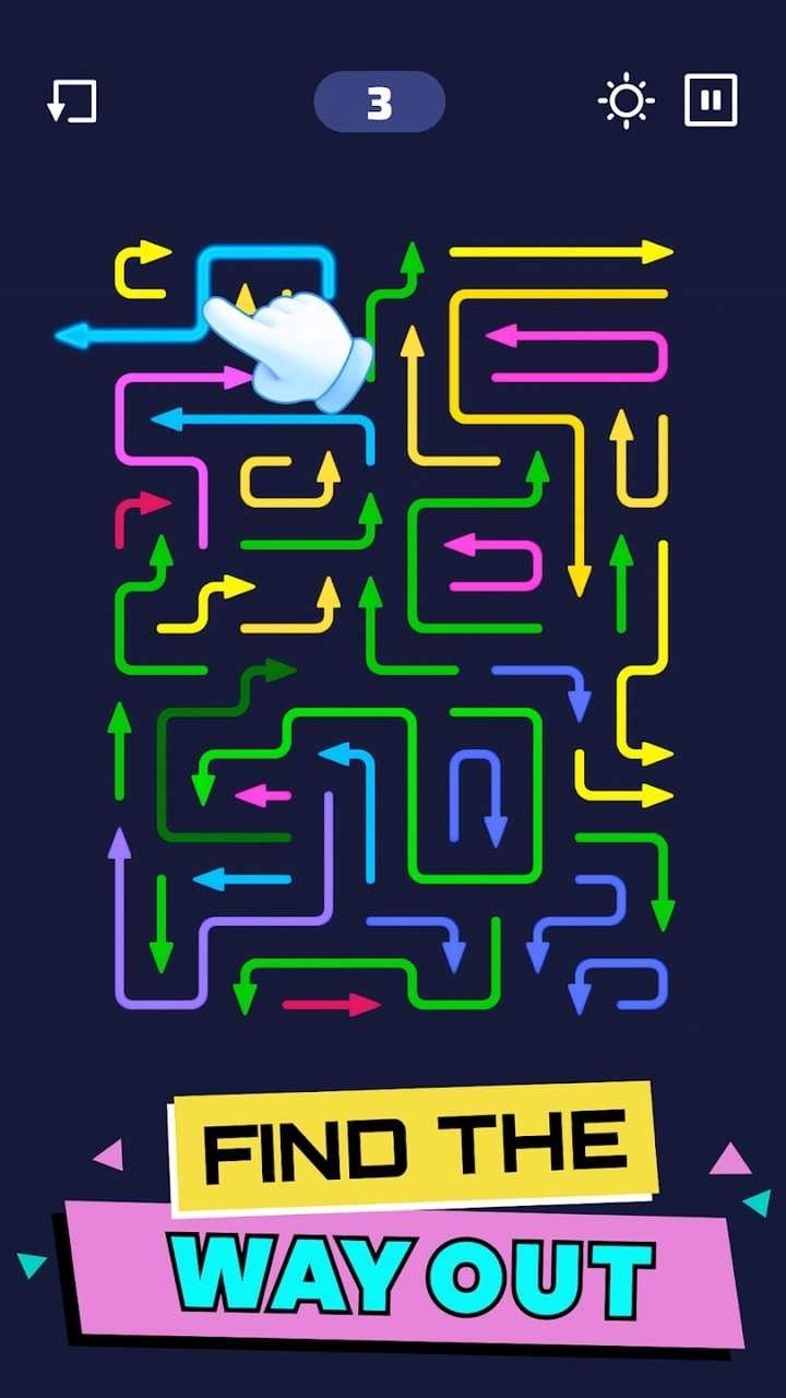 箭头迷宫游戏图1