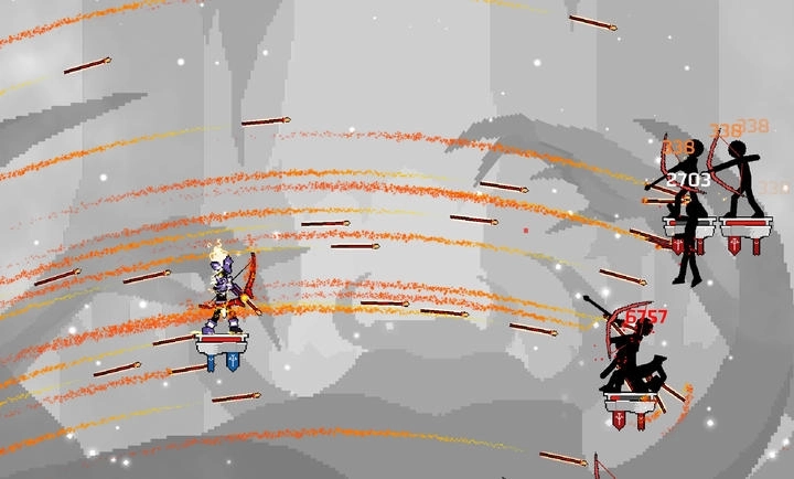 像素弓箭手战斗图1