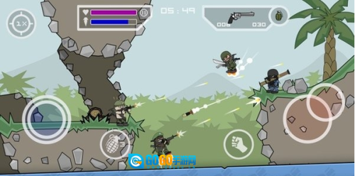 涂鸦军团2迷你民兵中文版图2