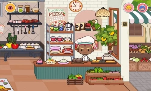 米加小镇更新披萨店和海洋馆