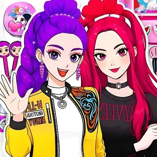 安静书女孩世界游戏