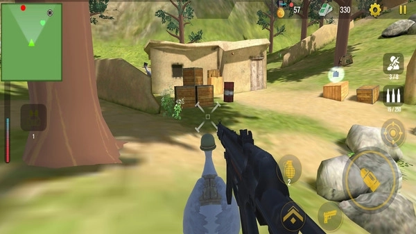 全民跳伞吃鸡大战游戏图2