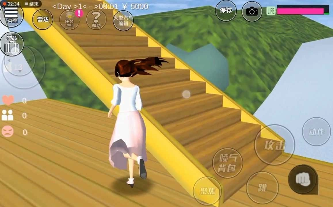 樱花校园更新了外国建筑