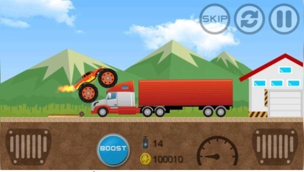 怪物卡车英雄游戏(2)