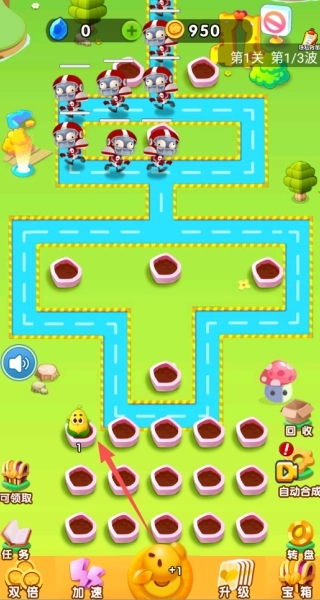 歪塔守阵地游戏