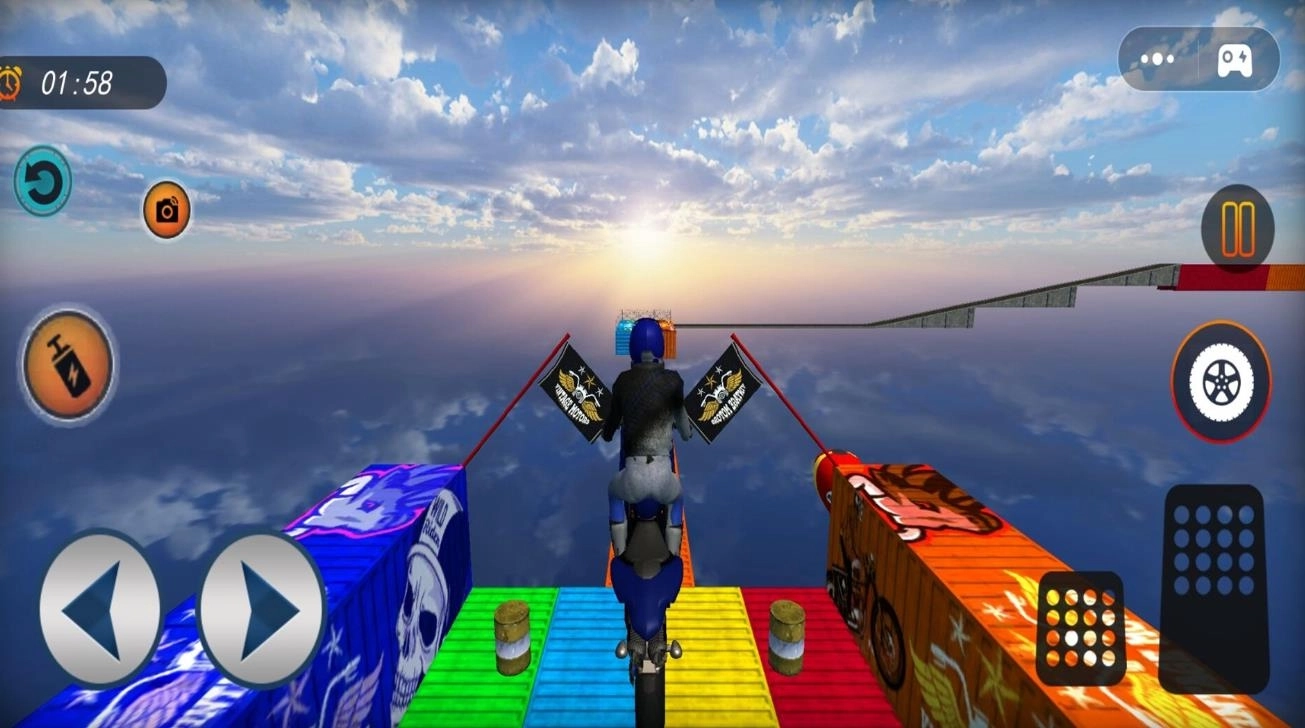 超级摩托飞车图1