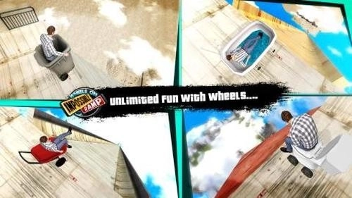 车轮上不可能的坡道(2)